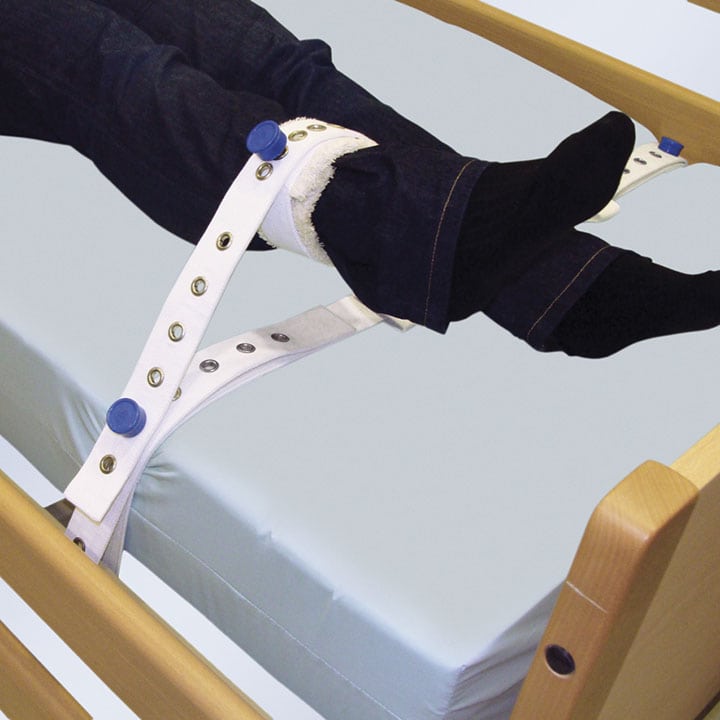 HARNESS ANKLE TO BED WITH MAGNETS