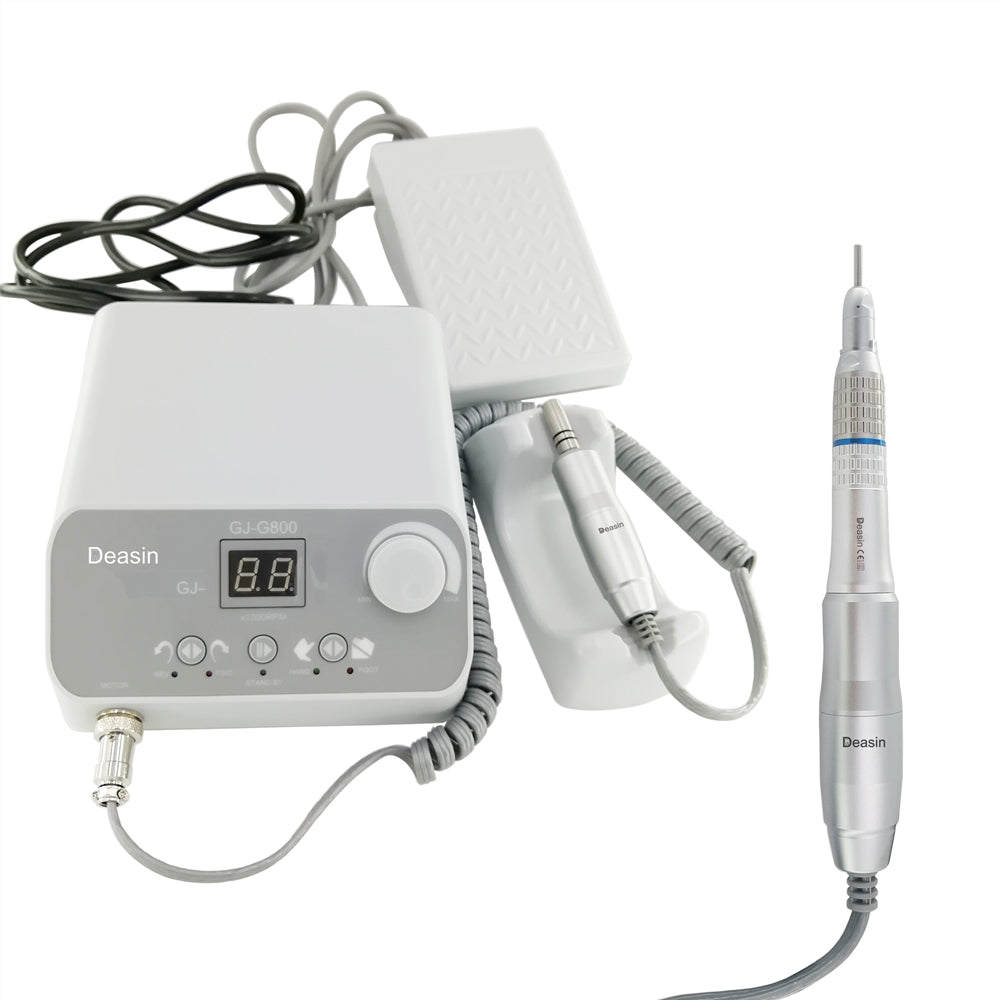 GJ-G800 Dental Lab Micromotor Brushless Handpiece with Straight Handpiece