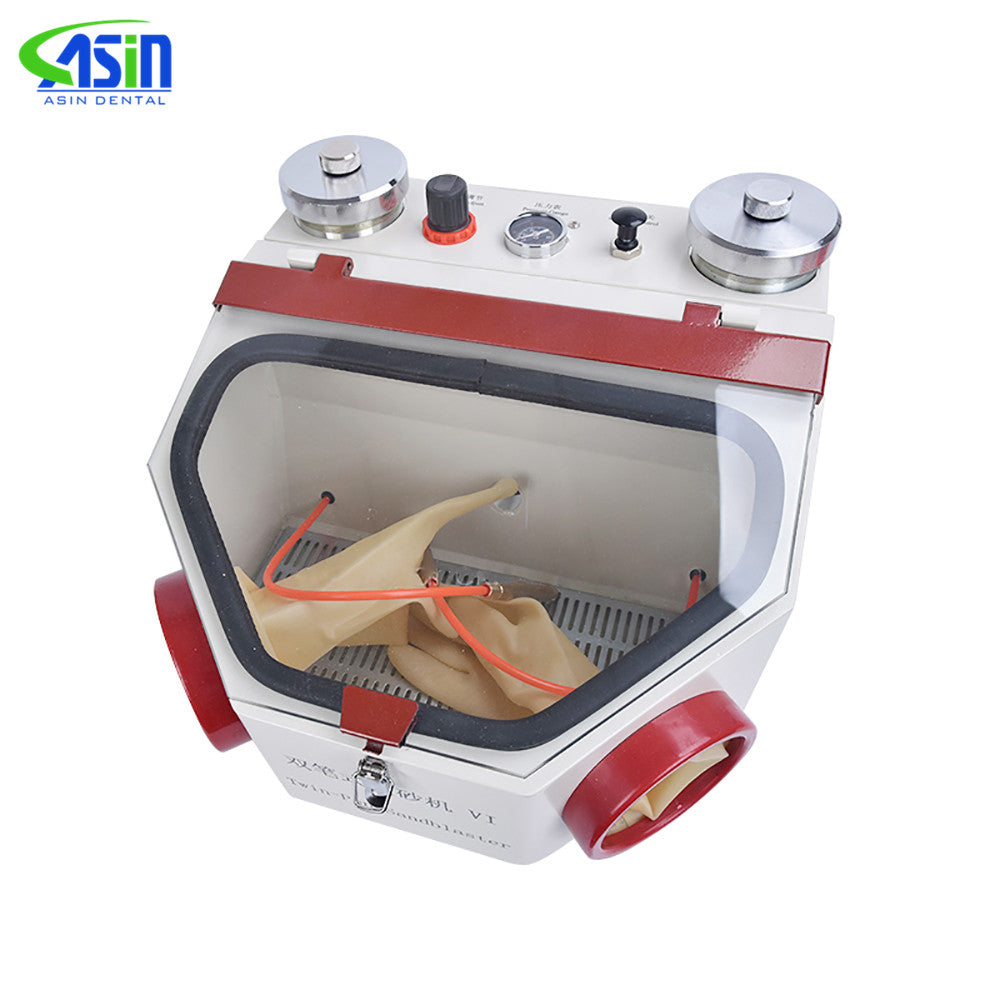 Dental laboratory sandblasting unit for polishing porcelain crowns Dentistry Other Equipment