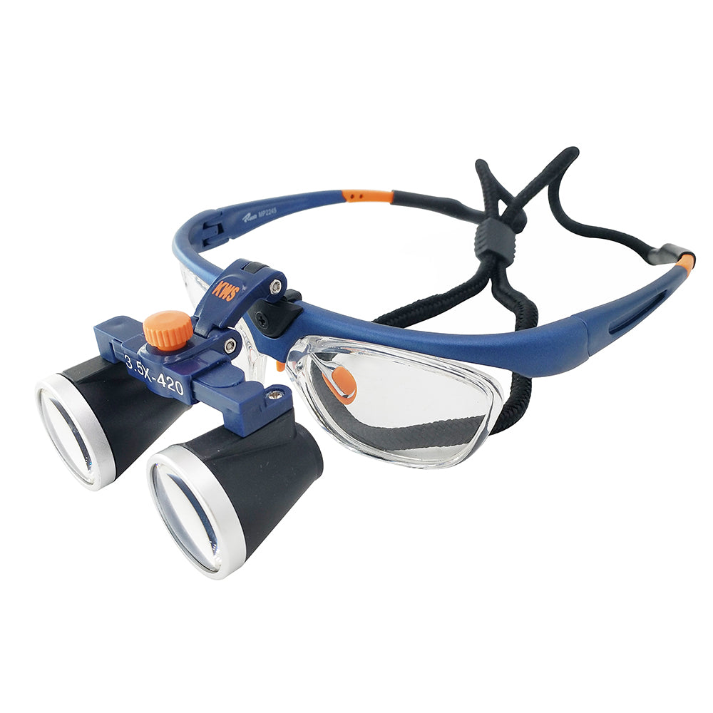 Dental FD-503G-1 2.5X/3.5X Two-way Spiral Magnifier Dental Oral Surgery Magnifying Glass Dentistry Tools