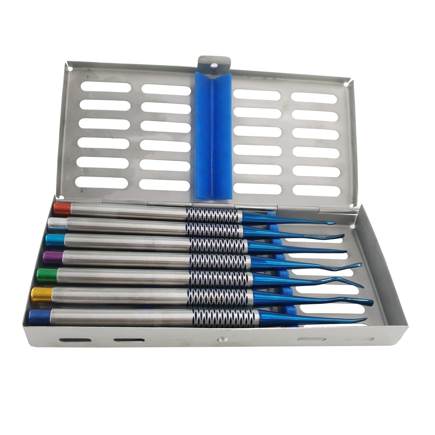 Dental Lusating elevator 7 Blue Root Elevator Luxating titanium coated dental elevators Other Dental Equipments