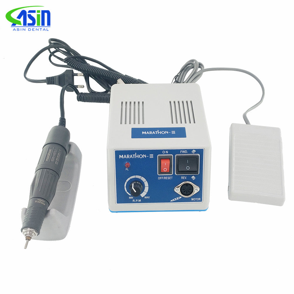 Dental Lab Micromotor Machine N3 + 35K RPM SDE-H37L1 Polishing Handpiece Electric Machine Equipment