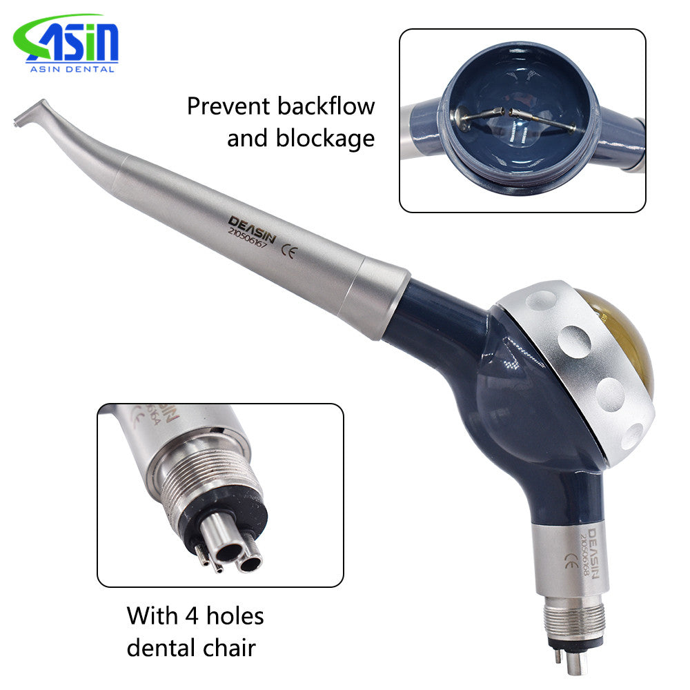 Dental Supplies Air Sandblasting Gun Polisher Polishing Dental Equipment Teeth Fit 2/4 Holes Turbine Tube Other Dental Equipment