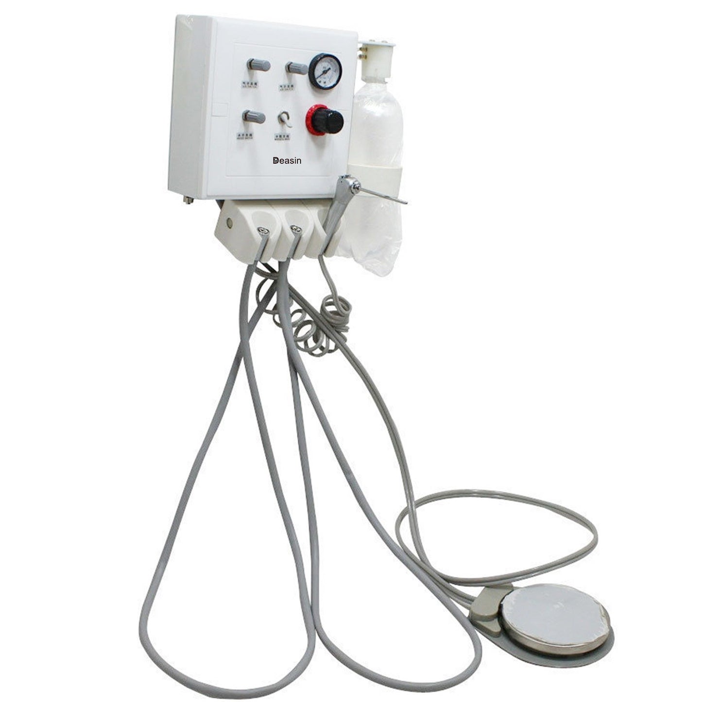 Dental portable dental turbine controller unit portable dental turbine machine