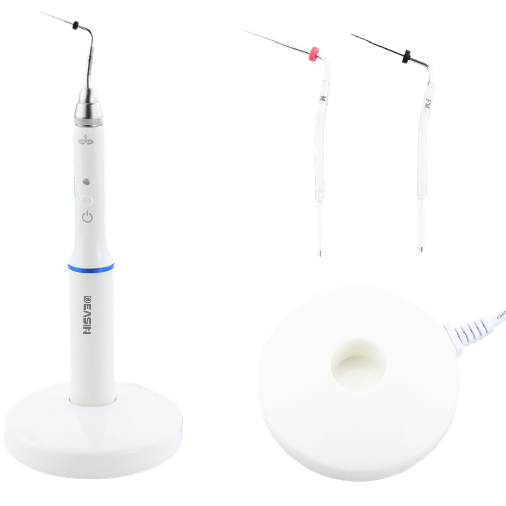 Dental Root Canal Heated 2 Tips Needles Wireless Endodontic System Gutta Percha Obturation Pen
