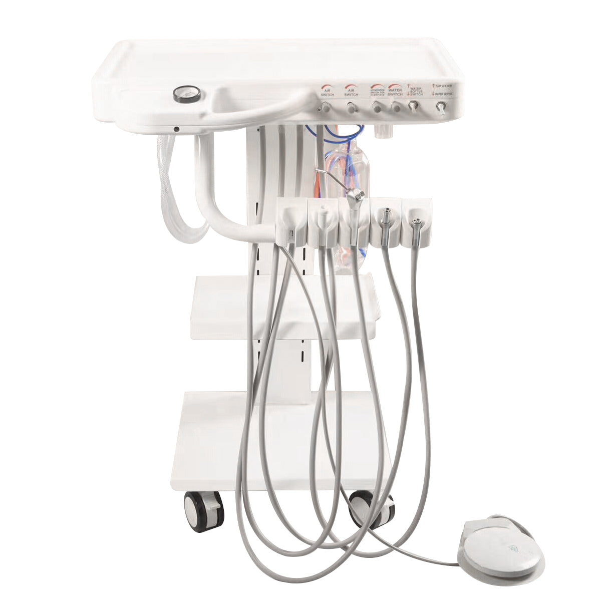 Dental Suction Unit Cart Dental Chairs Mobile Veterinary Dental Equipments