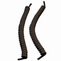 Round Elastic Shoelaces - Brown