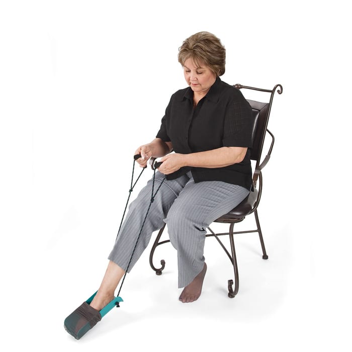Sock Aid Molded With 2 Cords