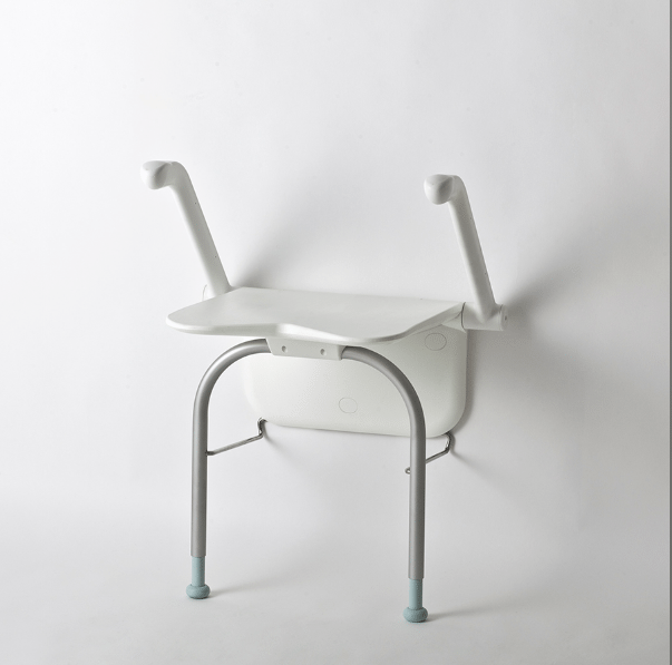 Etac Relax with Armrests & Supporting Legs, White
