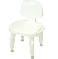 Premium Bath Bench - With Back