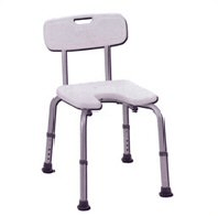 Shower Chair Cut-out with Back