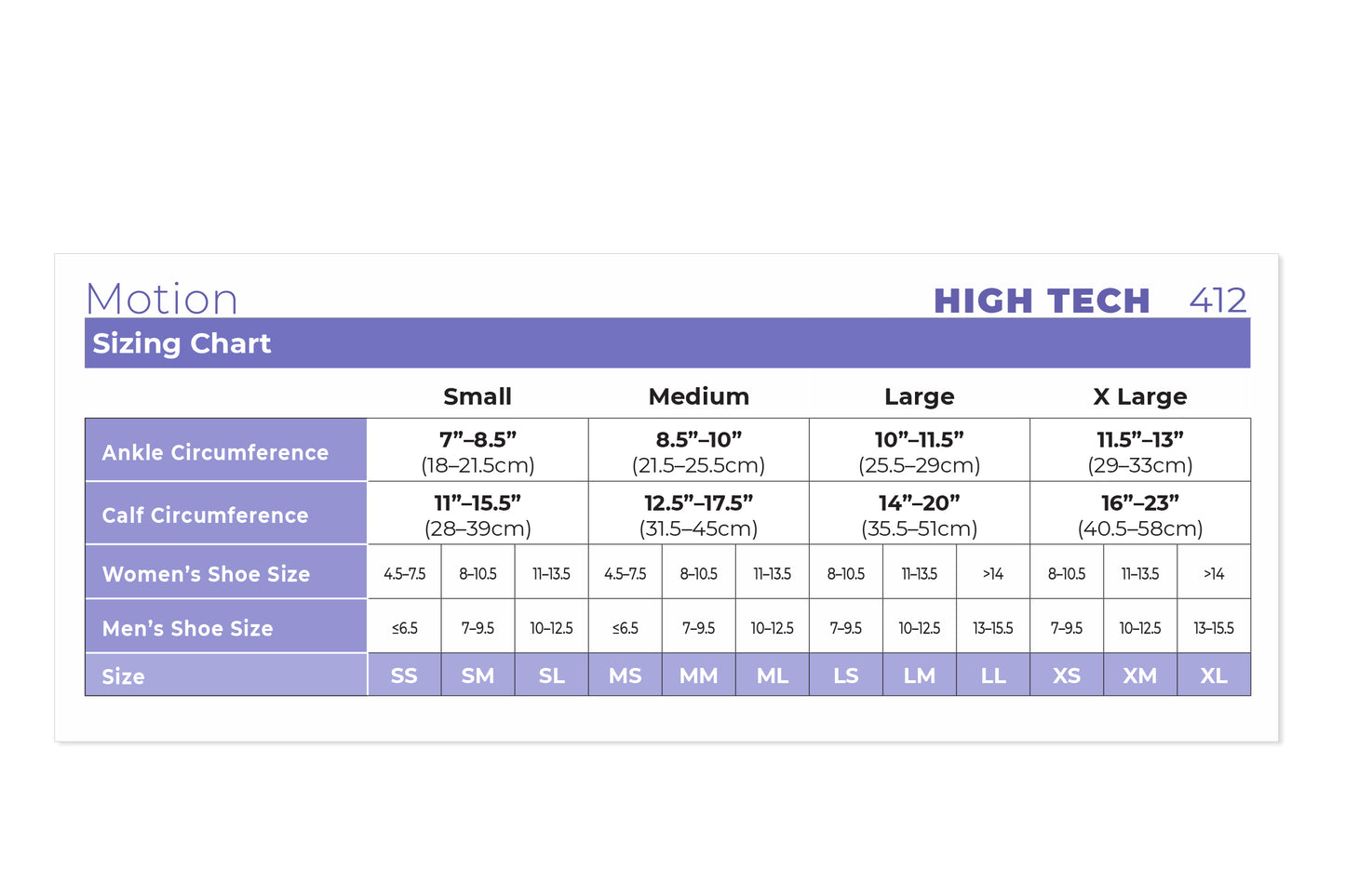 Sigvaris - Motion - High Tech