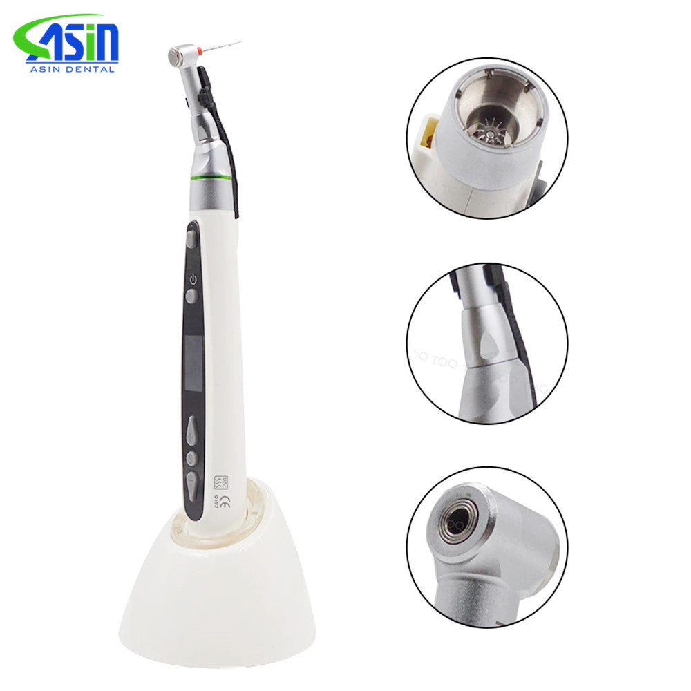 Dental DEASIN LED Wireless Mini 16:1 Reduction Contra Angle Endo Motor Endodontic Treatment Reduction Dentistry Other Equipment