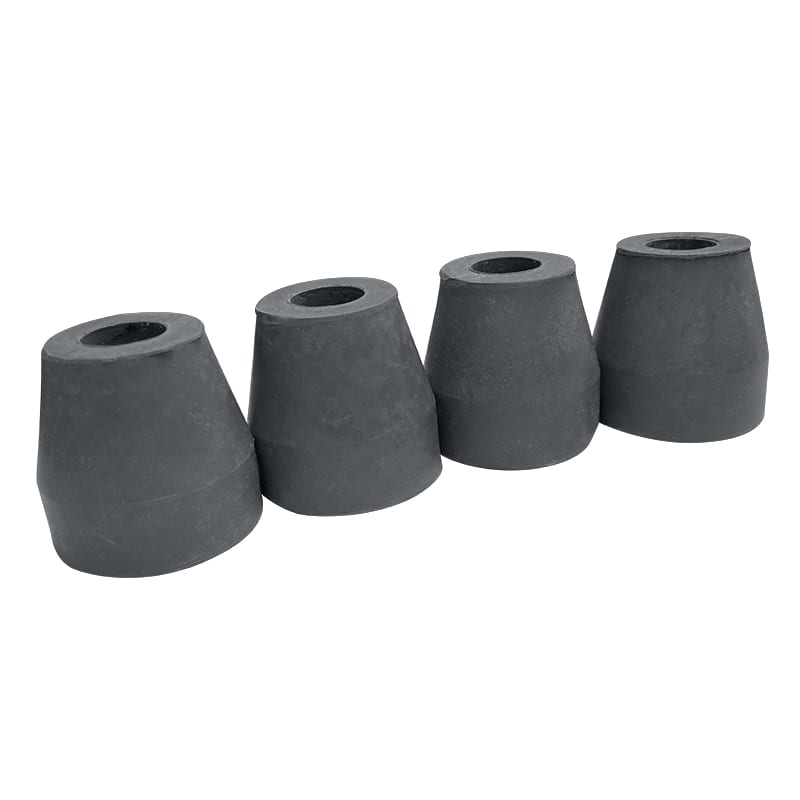 Quad Cane Tips 1/2 in Shaft (4)