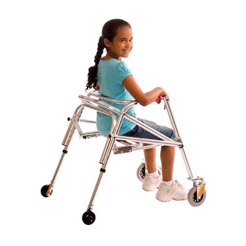 Kaye Walker 4 Wheels, Swivel Front Silent Rear, Seat - Pre-Adolescent