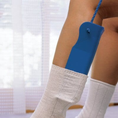Sock-Assist with One Handle