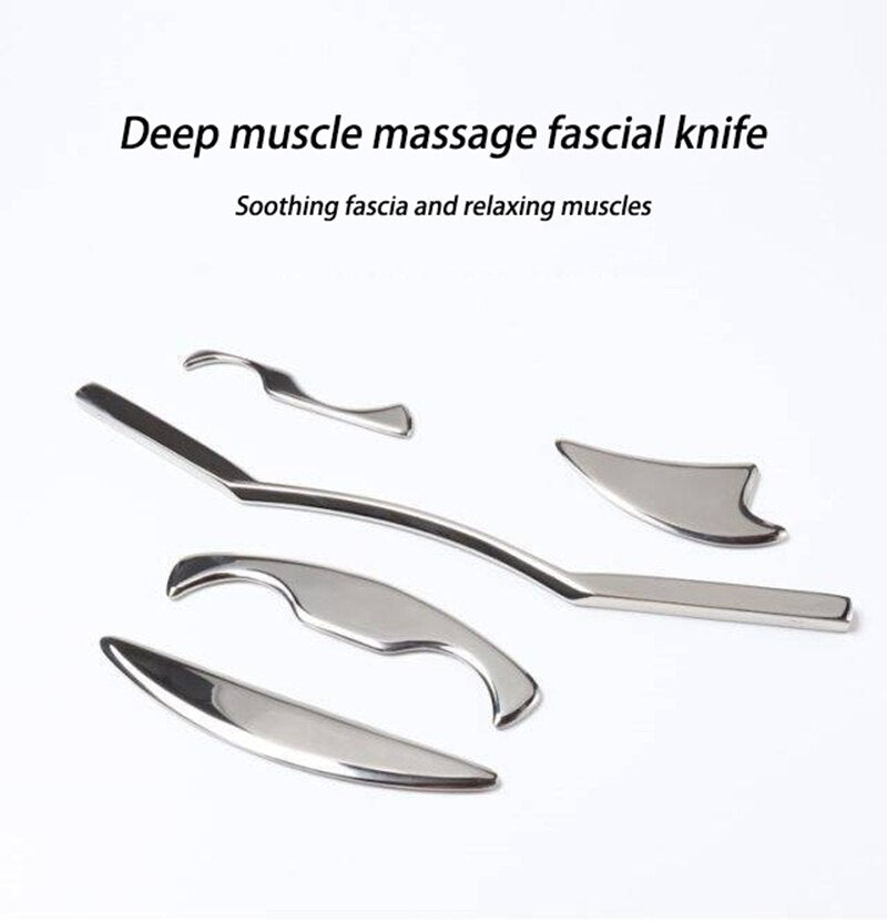 Instrument Assisted Soft Tissue Mobilization Tools - 5pcs with case