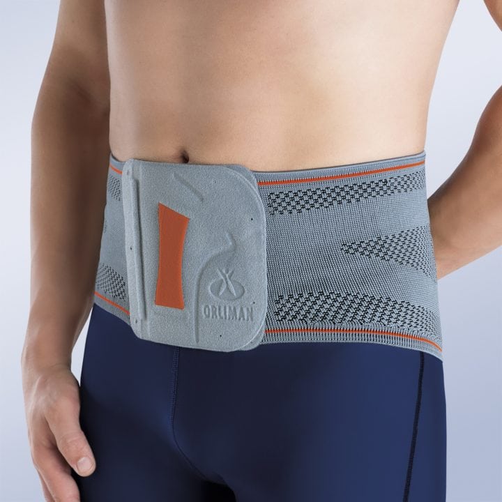 LUMBOSACRAL BACK SUPPORT WITH VISCO-ELASTIC PAD – LUMBOSACRAL BACK SUPPORT WITH SEMI-RIGID STAYS – UNISEX