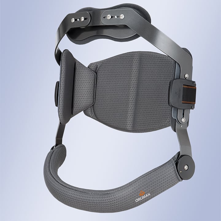 JEWETT HYPEREXTENSION BRACE WITH THREE-DIMENSIONAL STERNAL ADJUSTMENT – SHORT