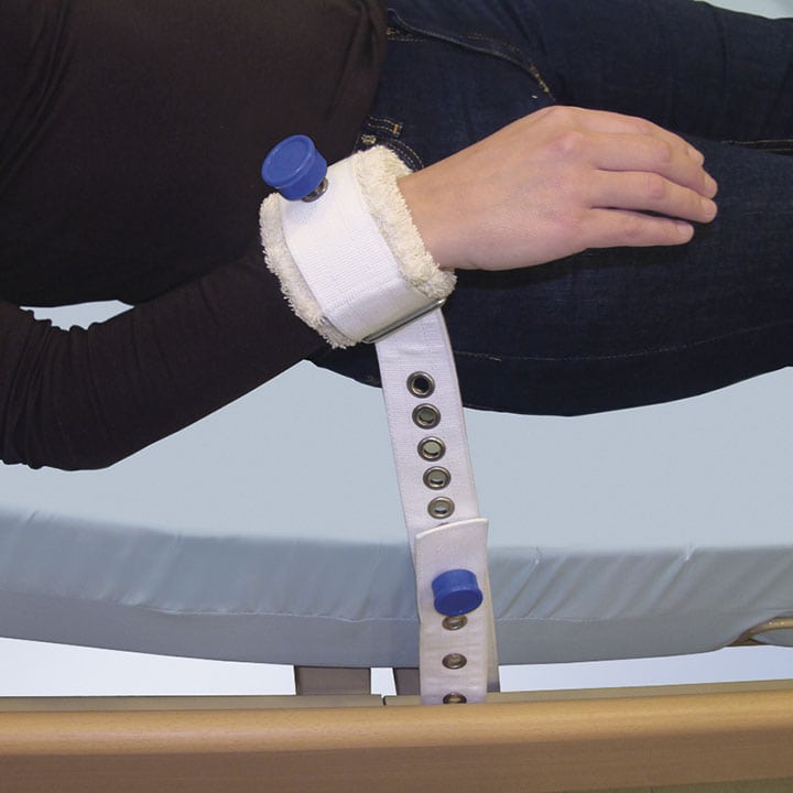 HARNESS WRIST TO BED WITH MAGNETS