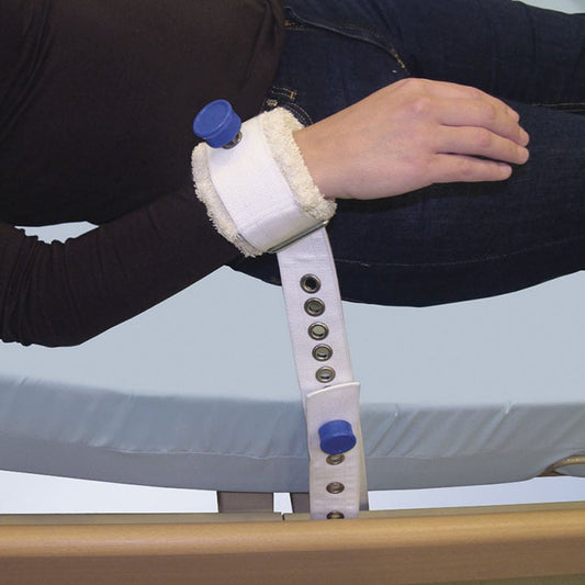 HARNESS WRIST TO BED WITH MAGNETS
