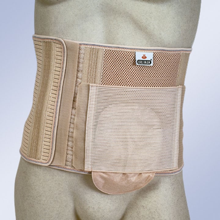 ABDOMINAL SUPPORT FOR OSTOMY PATIENTS WITHOUT ORIFICE