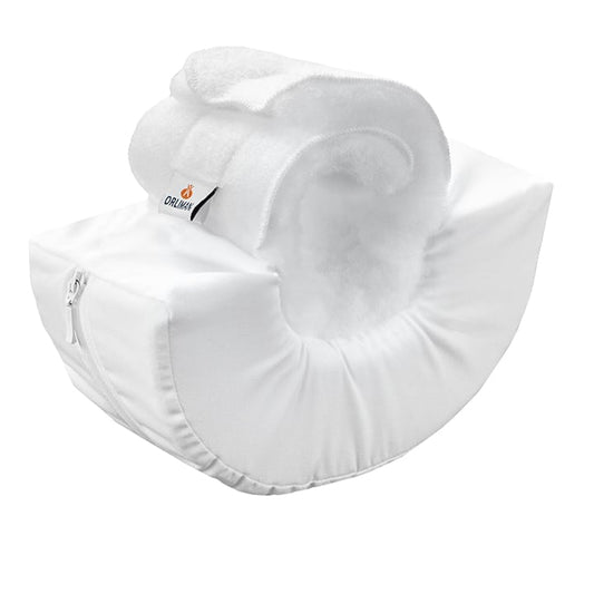 SOFT SEMI-CYLINDRICAL ANTI-BEDSORE HEEL CUSHION