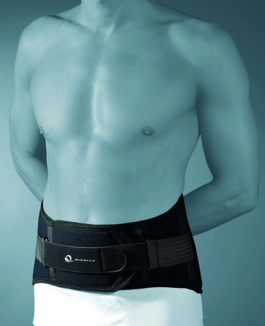 Light M-Spine Support with Moldable panels (1 Strap)
