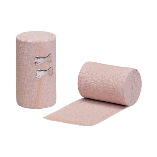 ELASTIC BANDAGE,10PK W/CLP CLR