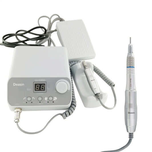 Dental Lab Micromotor Brushless Handpiece GJ-G800 with Straight Handpiece