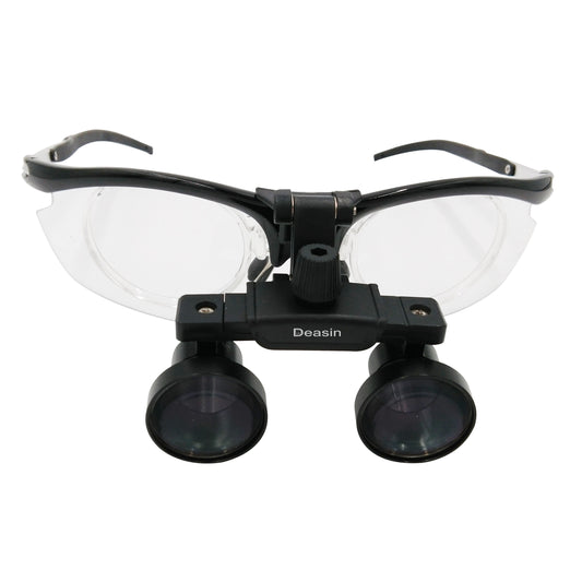 Adjustable Dental Loupe Hands Free Magnifying Glass Adjustable range From 2.5x to 3.5x