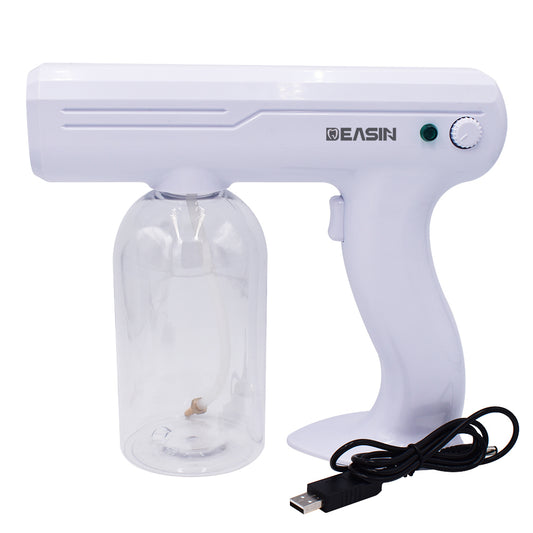 4800 mAh Battery Portable Nano Spray Fogger 800 mL Handheld Spray Steam Gun Machine With Blue Ray