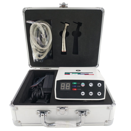 Dental Handpiece Contra Angle 1:5 and 1:1 Low Speed Kit With Lab Micromotor For Sale Electrical Motor