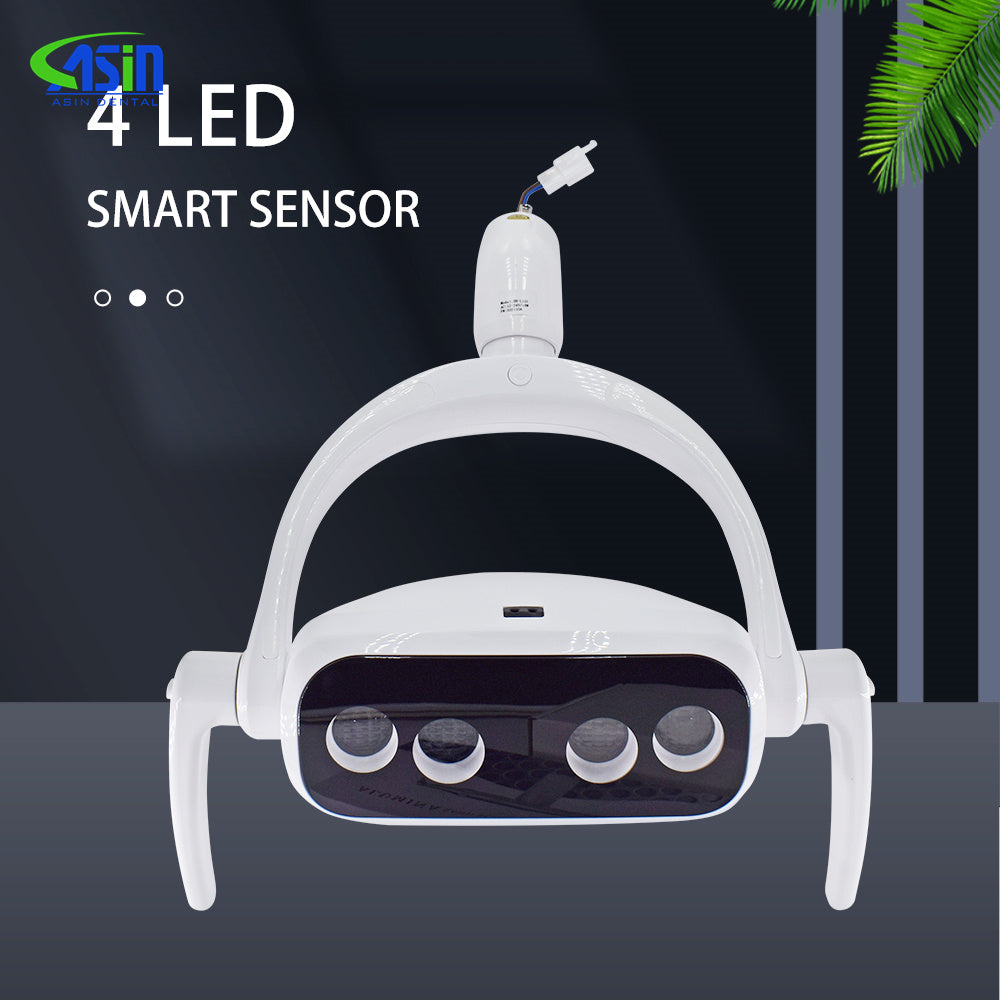 New Dental lamp 4 LED Oral Operation Lamp Induction Sensor Light LED For Dental Unit Chair Other Dental Equipment
