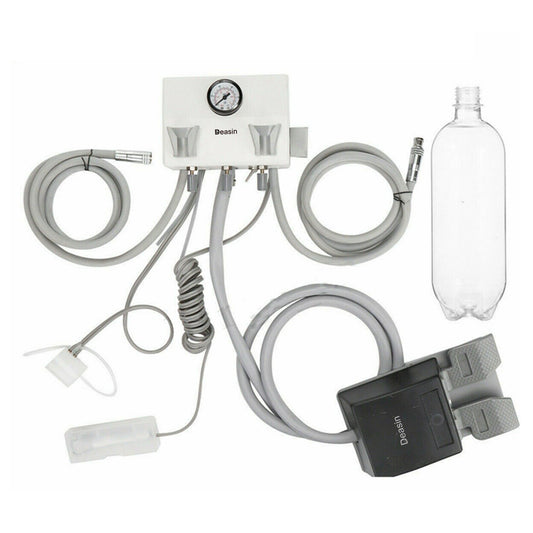 Dental Portable Unit with 3 Way Syringe 4 Hole Dental Turbine Unit Other Dental Equipments