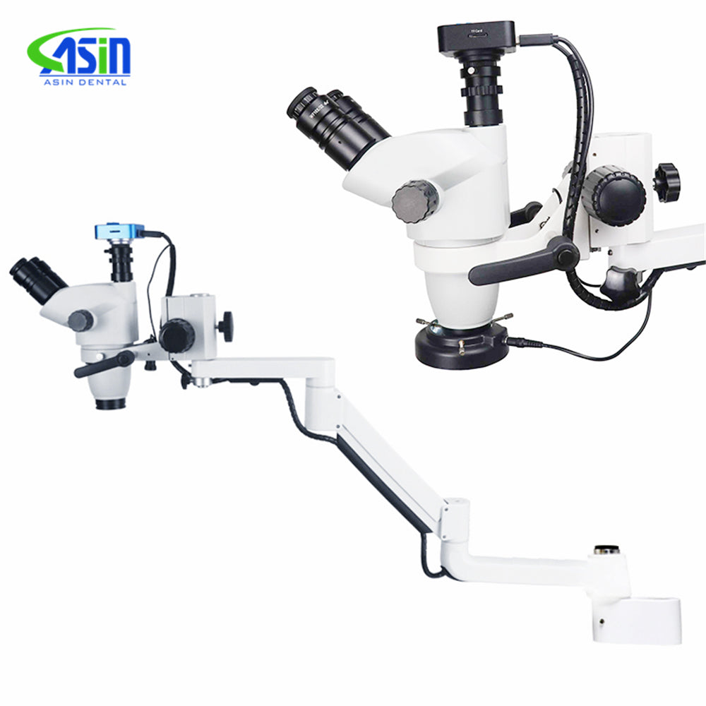 Dental Equipment Microscope with Camera Continuous zoom for Optional Dental Equipment Chair Unit