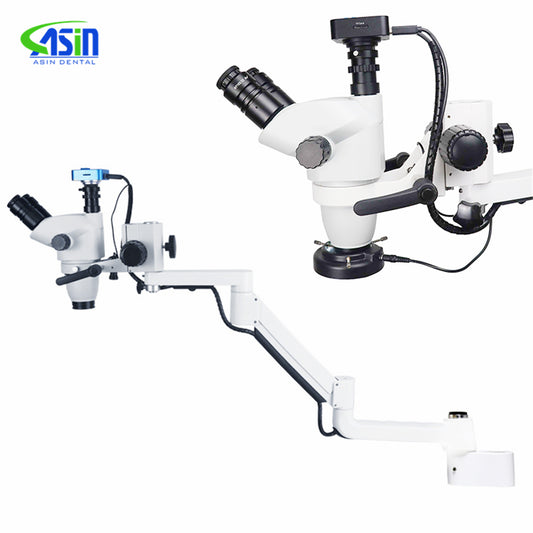 Dental Equipment Microscope with Camera Continuous zoom for Optional Dental Equipment Chair Unit