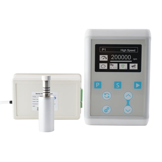Brushless electric micro motor with LED fiber optic / Dental unit built in micro motor touch panel / Large torque micro motor