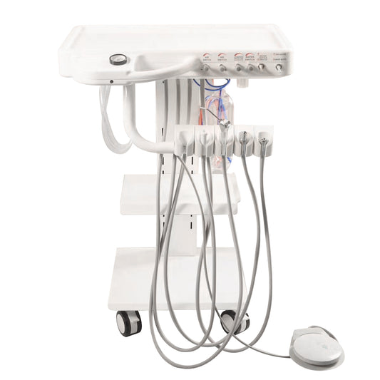 Dental Suction Unit Cart Dental Chairs Mobile Veterinary Dental Equipments