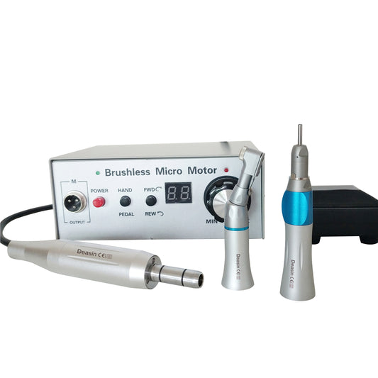 dental lab 50,000 rpm dental brushless jewelry E type micromotor for dental laboratory Polishing set