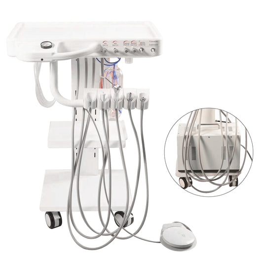 Mobile Veterinary Dental Unit Dental Suction Unit Cart Dental Chairs
