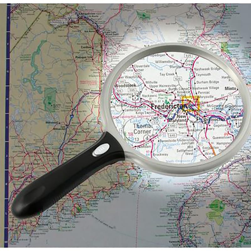 Lighted Magnifier 5"
