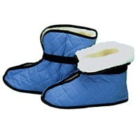 Plush Lined Booties - Medium - Blue