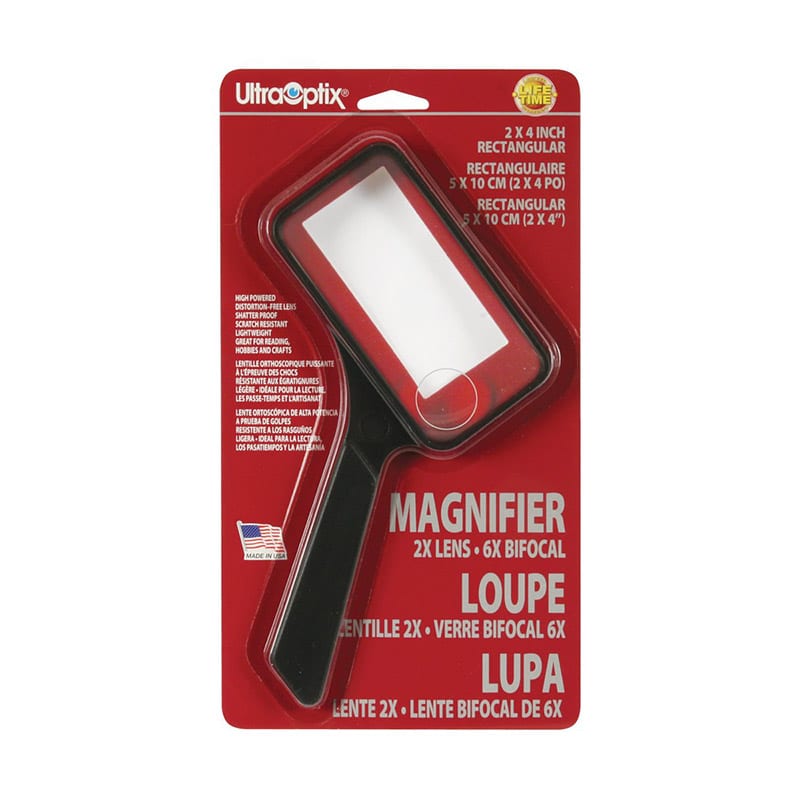 Rectangular Magnifying Reader