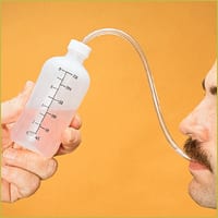 Feeding Bottle With Flexible Tube