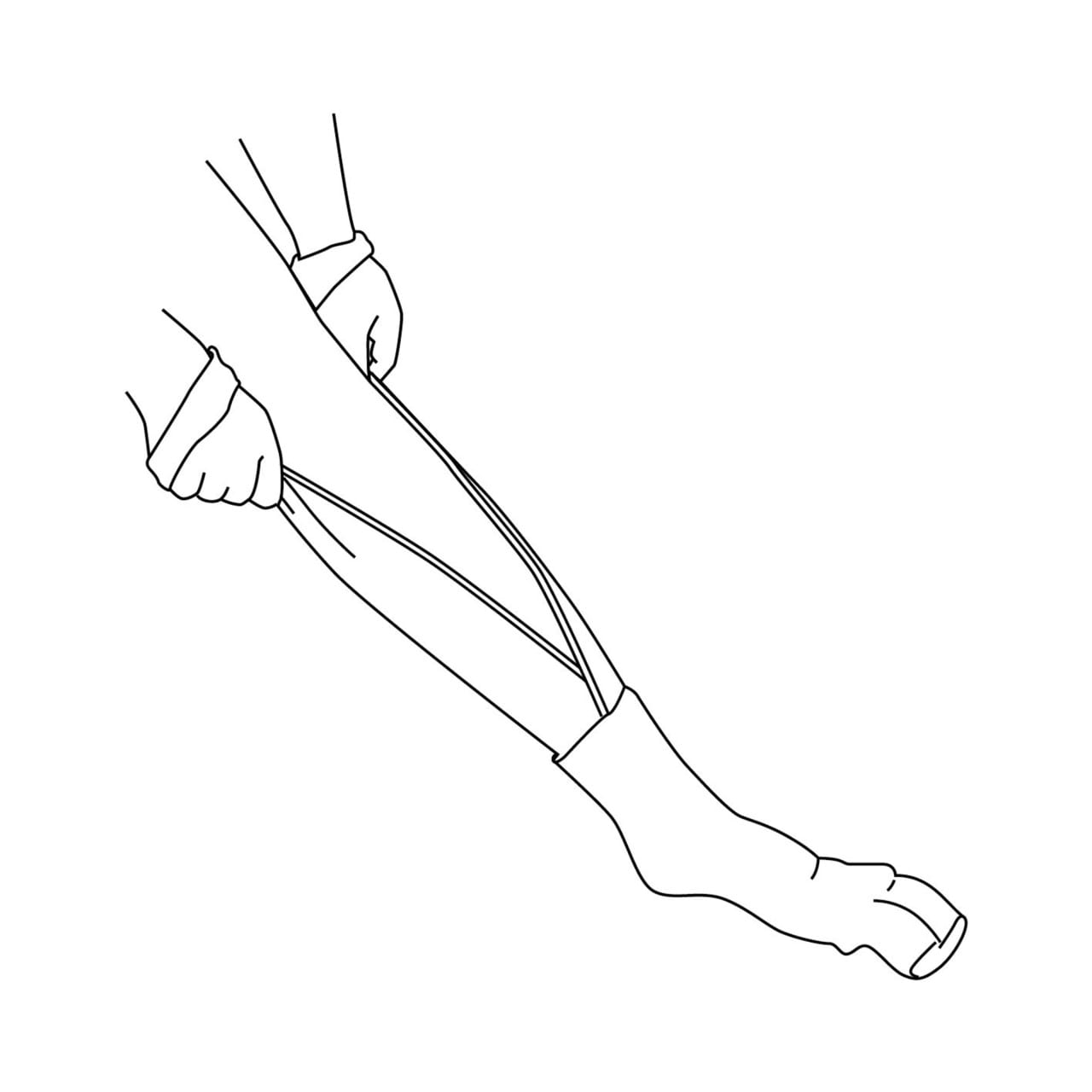 Socky Stocking Aid, Compression