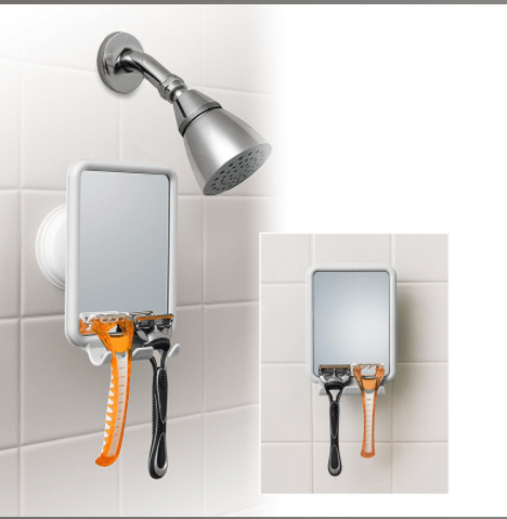 Safe-er-Grip Shower Mirror