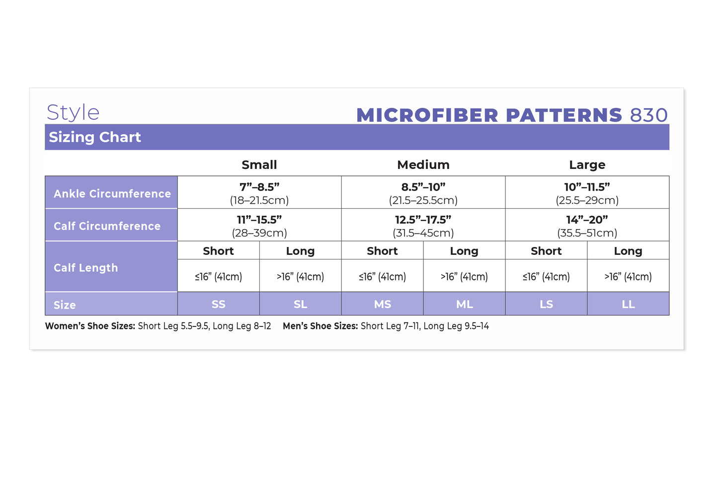 Sigvaris - Style - Microfiber Patterns