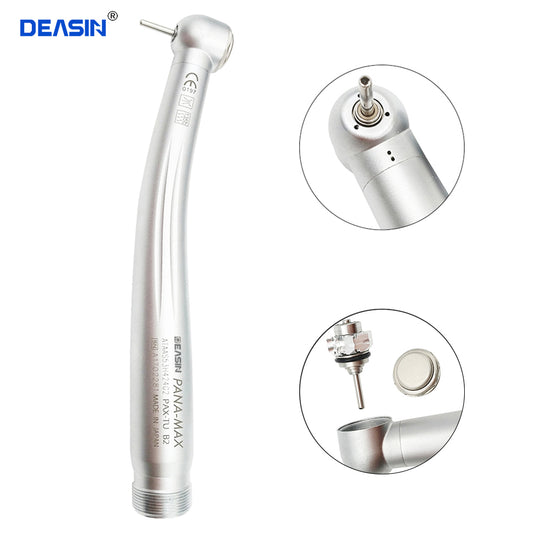 Dental Triple water spray Push Button Air Turbine Fiber Optic High Speed E-generator Handpiece 2/4Hole dentistry equipments