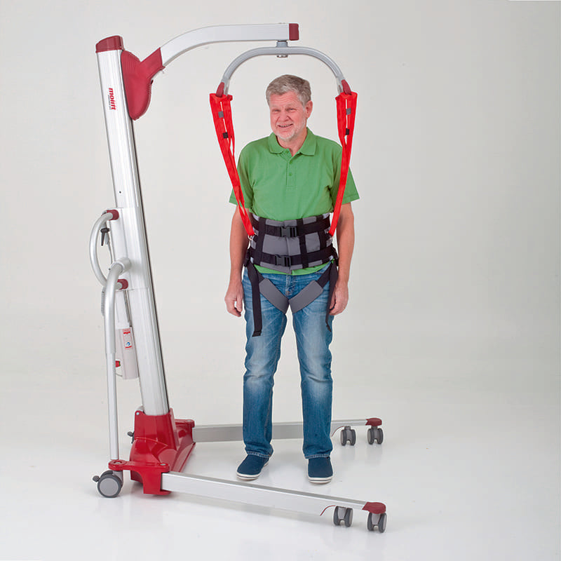 Molift Partner 255 Vertical Lifting Patient Lift with Support Arms